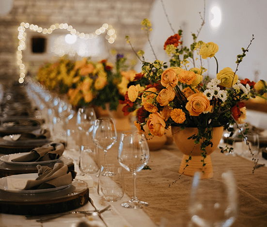 Private event planning SERVICES